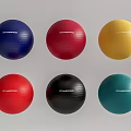 GYMREPUBLIC Fitness Balls In Various Colors For Sports Training And Exercise