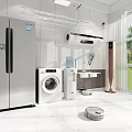 Smart Machines In Modern Home Environment With Intelligent Appliances And Devices