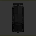 SWAT Military Armored Vehicle Featuring Black Exterior And Tactical Lights