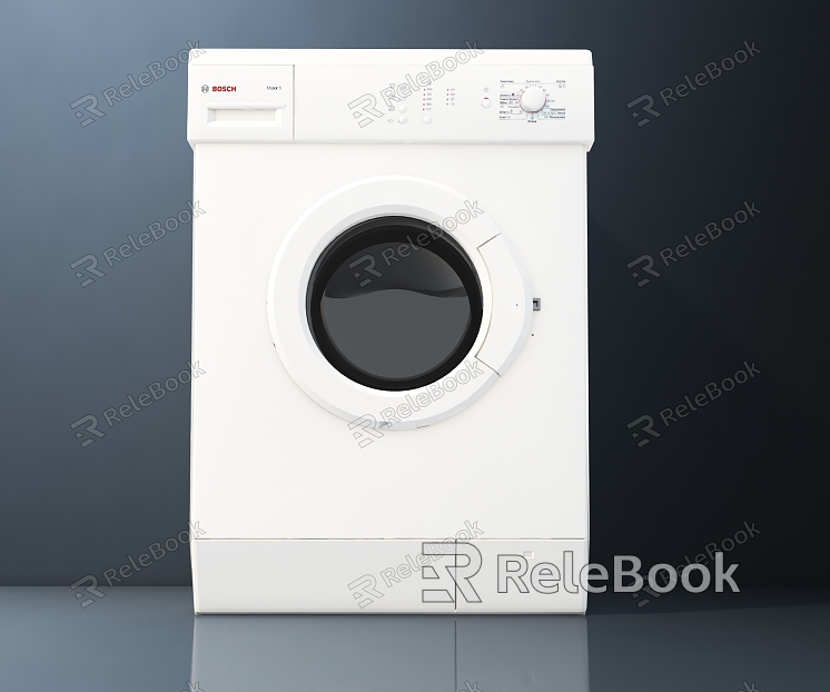 Modern washing machine model