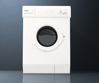 Modern washing machine 3d model