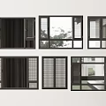 Modern Casement Windows With Various Wooden Frames Grill Designs And Clear Glass Panels
