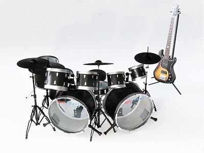 Modern Instrument Drums Guitar Rock Drums Electric Kee model