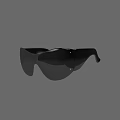 Trendy Black Sunglasses With Sleek Design And Protective Tinted Lenses