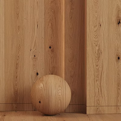 Modern Components Country Oak Wood Textured Material 3d model