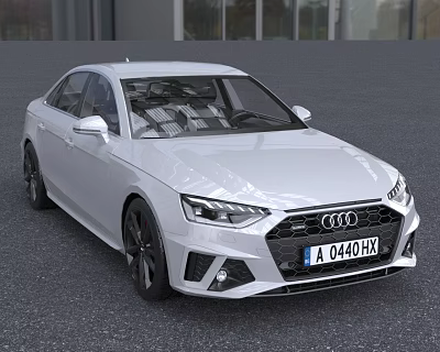 Hyundai Audi ALb Car Audi Car 3d model Hyundai Audi ALb Car Audi Car 3d model