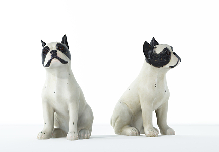 Modern Dog Pug 3d model