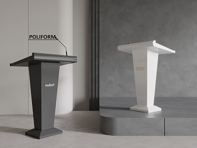 Podium 3d model