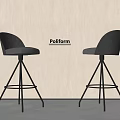 Modern Bar Chair Bar Stool 3d model