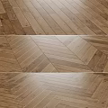 Stylish Wooden Flooring With Herringbone Pattern Natural Tone And Wood Grain Texture For Interior Design