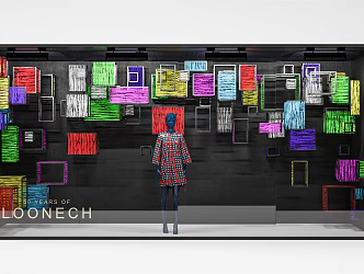 Modern Window Shop 3d model