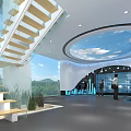 Guangzhou Conghua Business Service Platform Supporting Greater Bay Area Investment Projects In Modern Exhibition Hall
