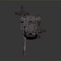 Mech Warrior Mech Soldier Machine Battlearm Mechanical Battlearm Machine Fighter Robot 3d model