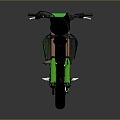 Motorcycle Two-wheeled Motorcycle Cross-country Motorcycle Road Race Motorcycle Motor Vehicle Transport 3d model