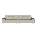 Double sofa 3d model