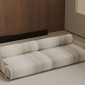 Three-seat sofa 3d model