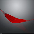 Stylish Outdoor Comfortable Red Hammock Furniture Design For Relaxation And Leisure Use