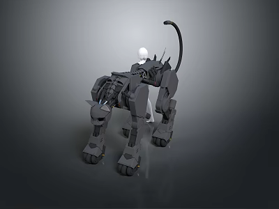 machine dog machine dog machine warrior machine war police machine armor machine war police machine soldier 3d model