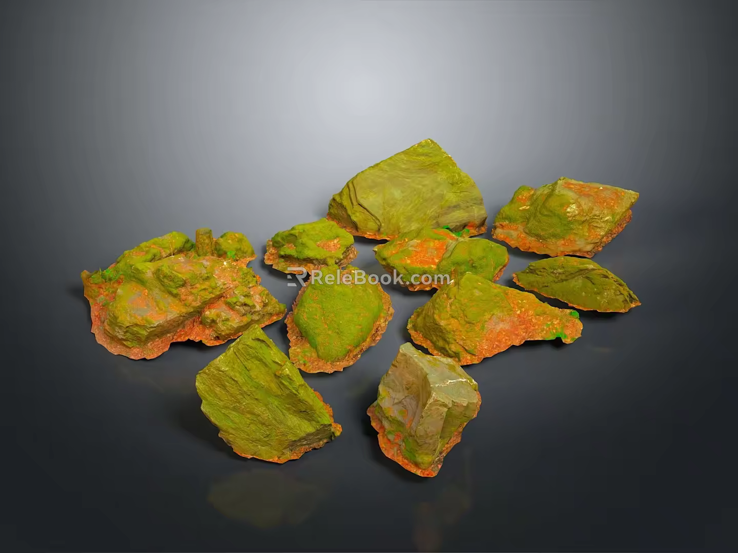 Stone Rock Stone Appreciation Stone Strange Stone Ore Realistic 3d model