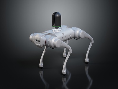 Modern Robot Dog Mechanical Dog Remote Control Dog 3d model