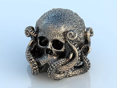 Skull Skull Monster 3d model
