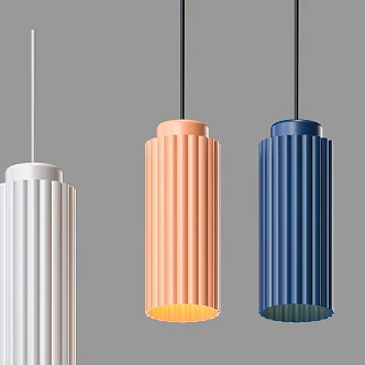 Modern Minimalist Chandelier Simple Chandelier Restaurant Chandelier 3d model