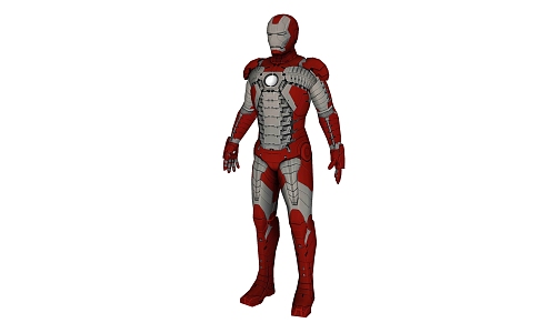 Modern Iron Man Marvel Iron Man 3d model