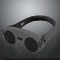 Modern VR Headset Electronic Device With Comfortable Headband And Control Sensors 3d model
