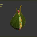 Delicious Fresh Corn With Partially Peeled Green Husk And Bright Yellow Kernels