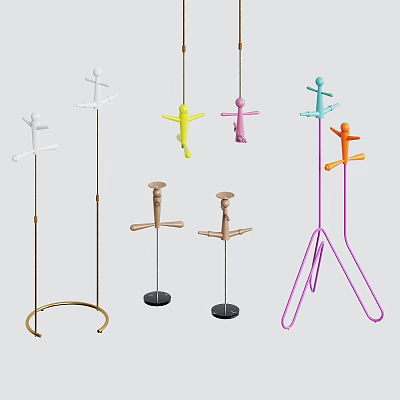 Modern Creative Hanger 3d model
