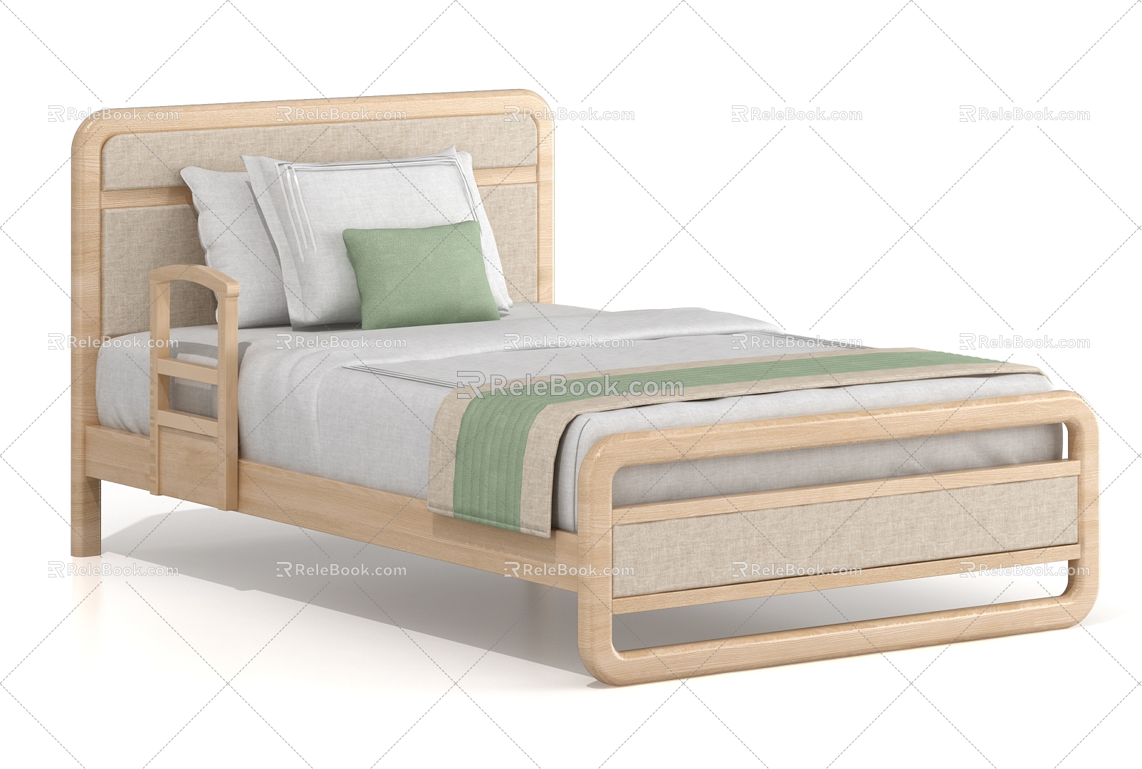 Pension bed 3d model