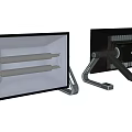 Bright LED Outdoor Lights With Foldable Stand And Double Light Tubes Design