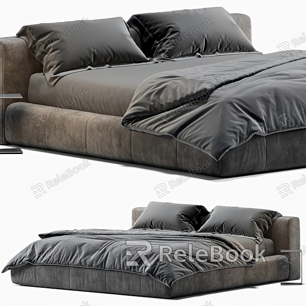 Modern Double Bed model