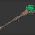 Scepter Ancient Scepter Cane Ancient Scepter Magic Scepter Metal Scepter Classical Scepter Magic Scepter 3d model