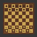 Modern Chess Board Game War Chess 3d model
