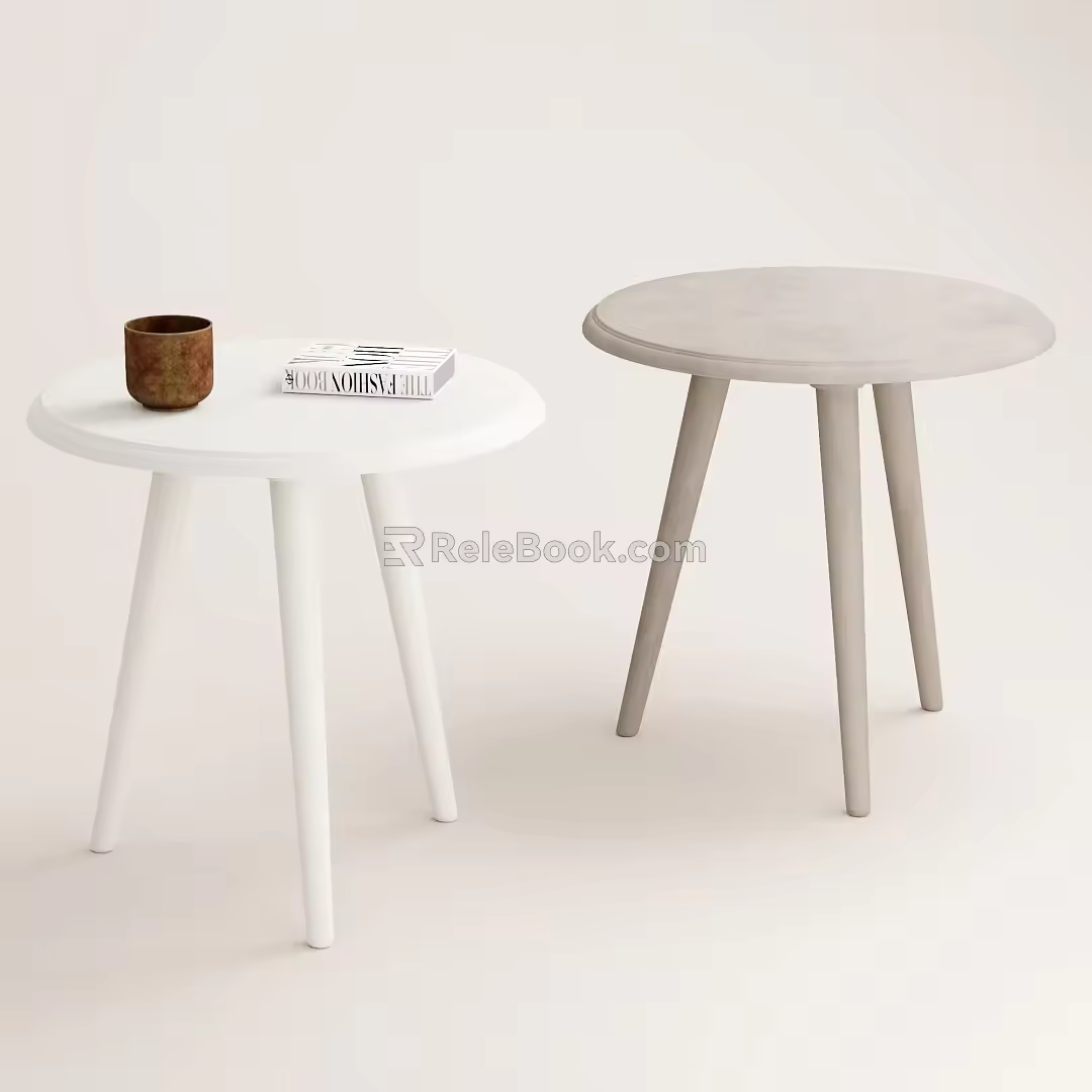 Modern side corner 3d model