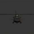 Military Utility Helicopter Featuring Detailed Rotor Blades Cockpit And Structure Design