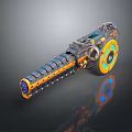 Science Fiction Weapon Future Weapon Science Fiction Equipment Concept Weapon Next Generation Weapon Next Generation Equipment 3d model