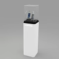 Display Shelves With Black Base Triangular Stand For HUAWEI Mobile Phones Blue Sky Screen