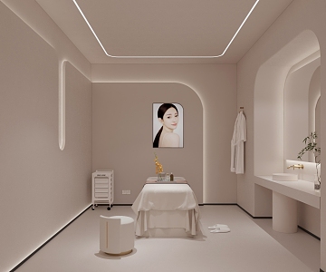 Wind Beauty SPA Room 3d model