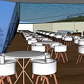 Modern Museum Building Architecture With Circular Structure Green Roof Design Trees And Street View