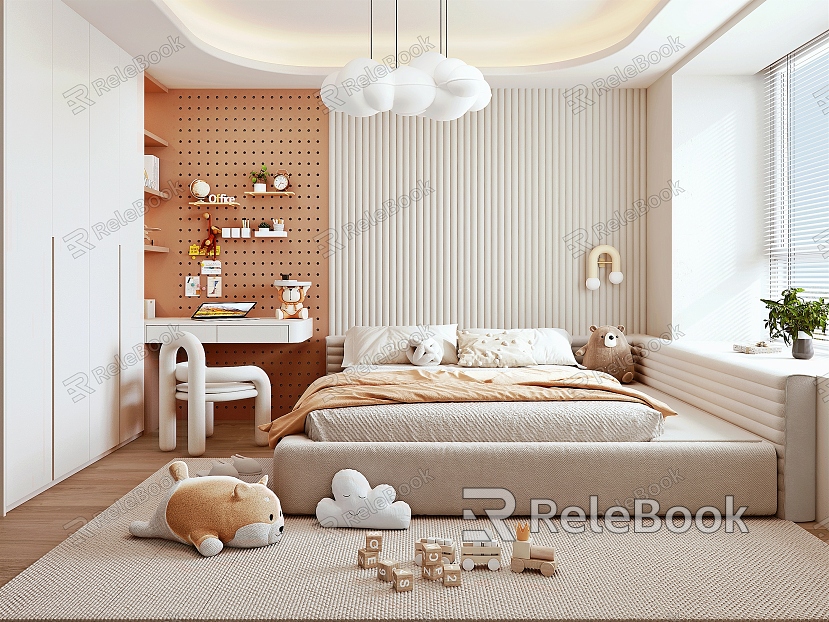 Modern Children's Room model