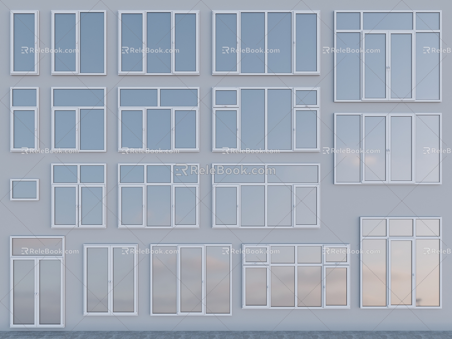 Doors and Windows 3d model