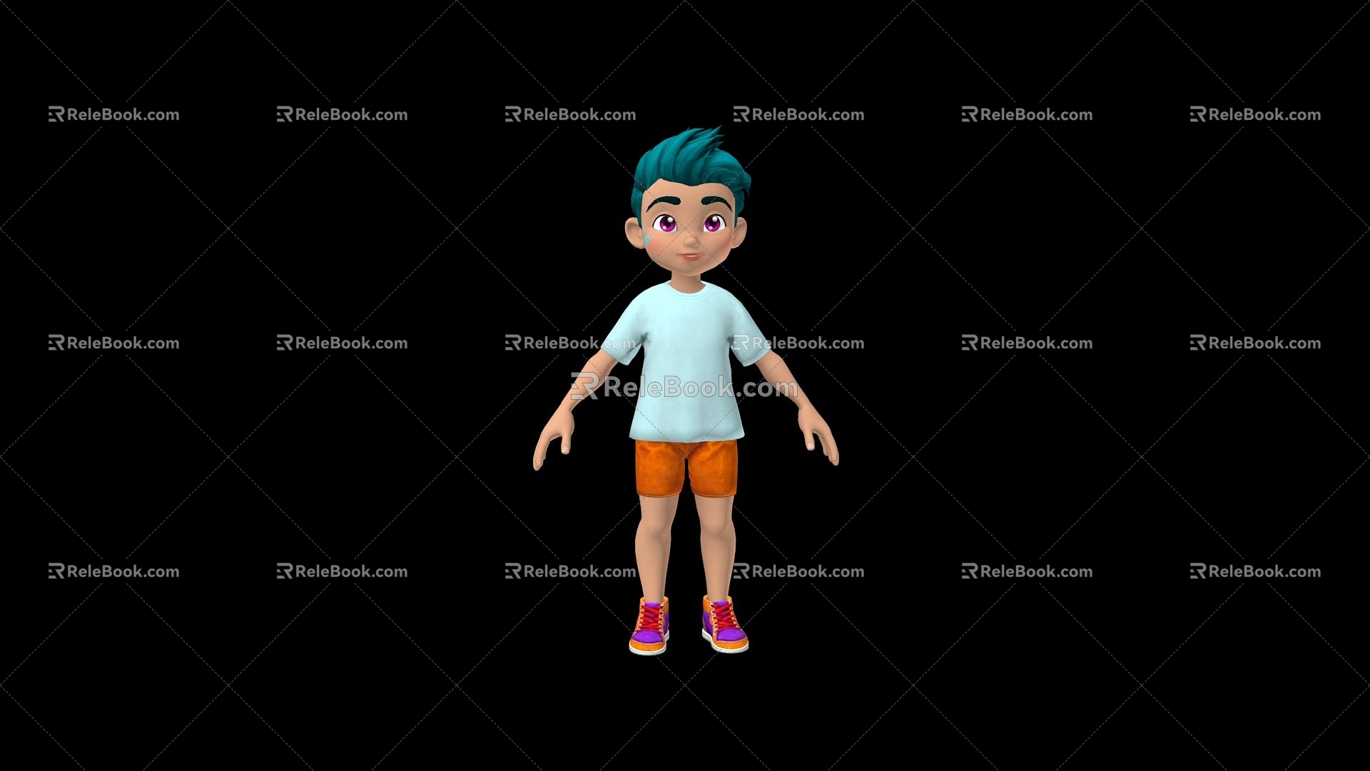 Cartoon Boy Cartoon Characters Cartoon Characters Cartoon Characters 3d model