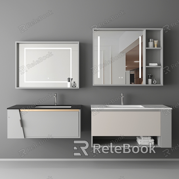 Bathroom Cabinet Bathroom Cabinet Washstand model