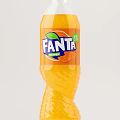 Fanta Orange Refreshing Carbonated Soft Drink In Spiral Twist Design Bottle