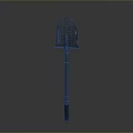 spade shovel tool hardware tools processing tools 3d model