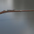 Rifle gun Xia Saibo rifle semi-automatic rifle gun rifle simple model rifle low model low face number rifle game rifle gun M1866 3d model