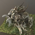 Modern Skeleton Dinosaur Skeleton 3d model