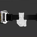 Transforming Belt With Black Strap Gold Core Purple Accents And White Components